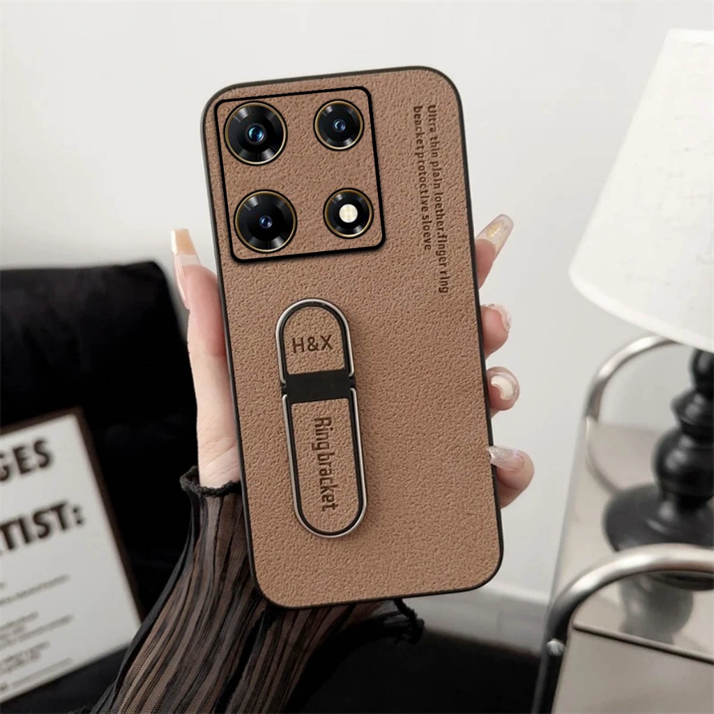 Jual Case Leather Standing Infinix Note 30 Pro Note 40 Pro Note 40 ...