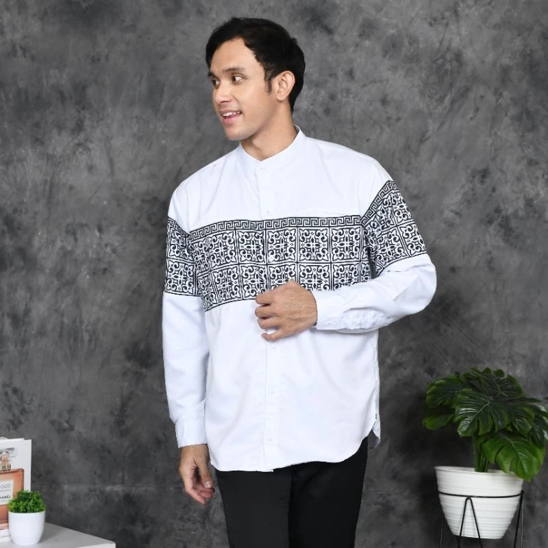 Detail Koko Kurta Guapo Lengan Panjang