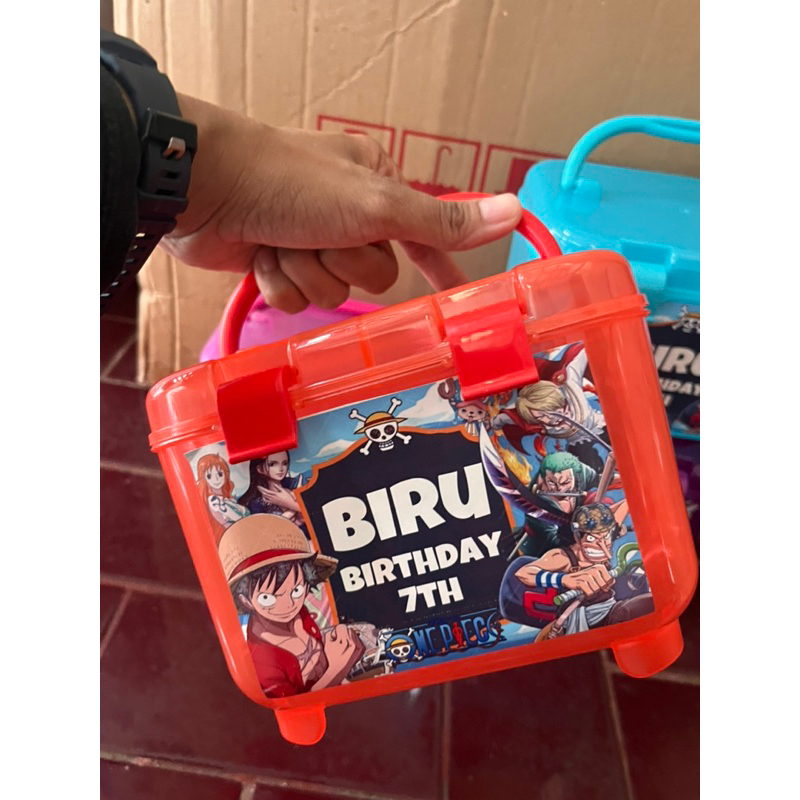 Jual Box container mini calista /tanpa snack/wadah ultah/Souvenir ultah ...