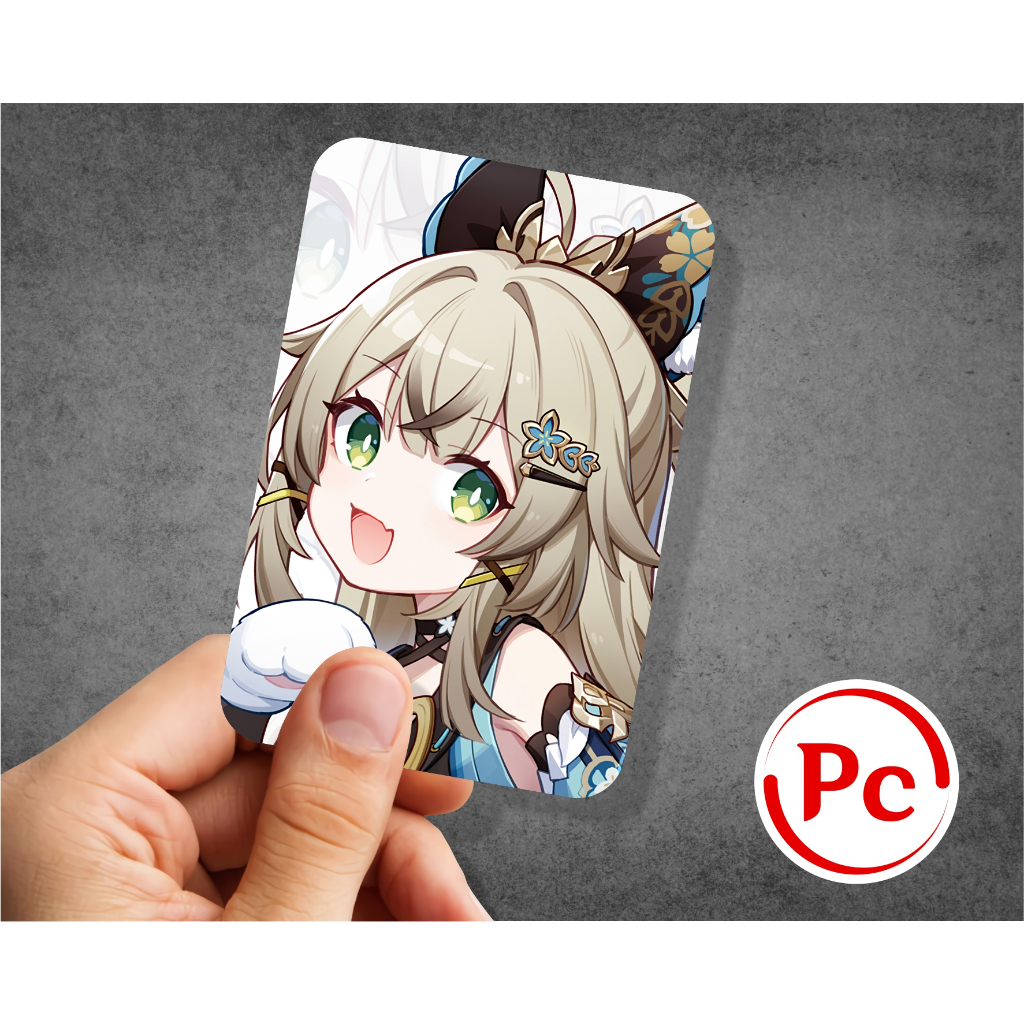 Jual Koleksi Photocard Anime Game Genshin Impact B - Alhaitham Ayaka ...