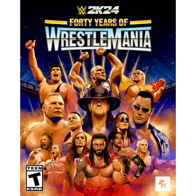 Jual WWE 2K24 WWE 2K24 40 years of WrestleMania Deluxe Edition PC Game ...