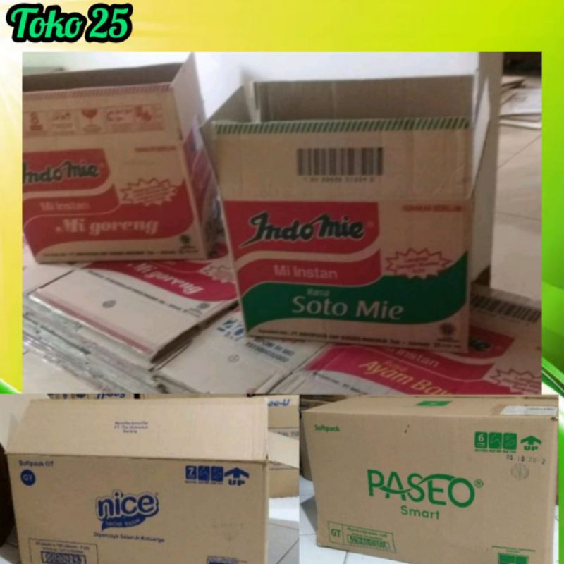 Jual Kardus packing ukuran indomie | Shopee Indonesia