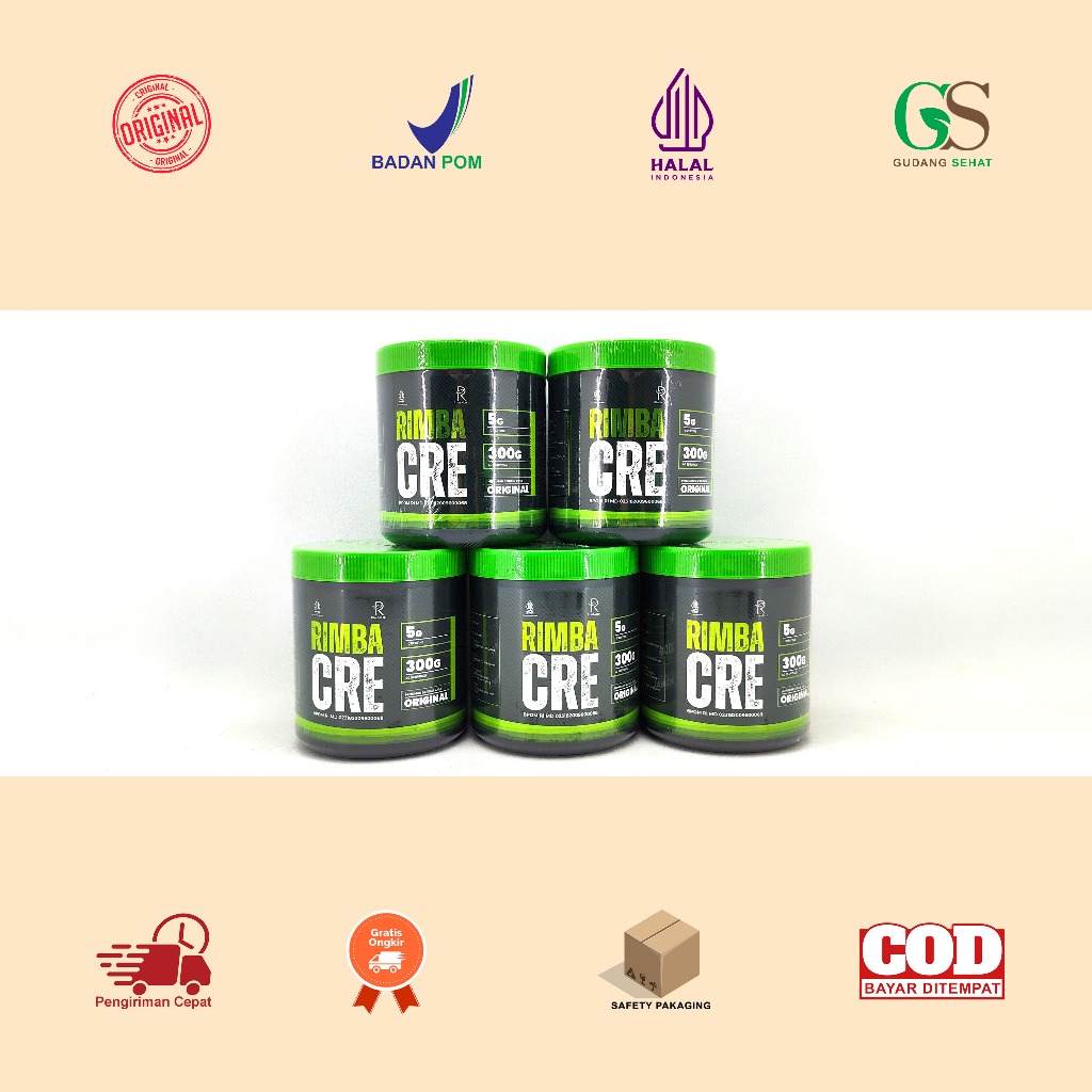 Jual Manado Rimbalife Rimba Cre 300 Gram 60 Serving Creatine ...
