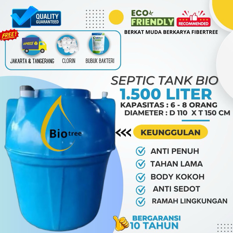 Jual septic tank bio, biotech, biofil, biofilter, biotaff, biotank, 1. ...