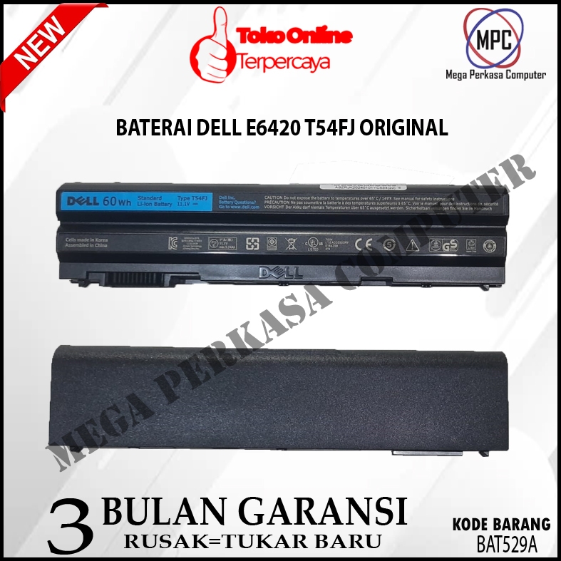 Dell T54fj Batteria Originale Per Dell Latitude E5420, E5430, E5520, E5530 Computer Dell - Foto 5