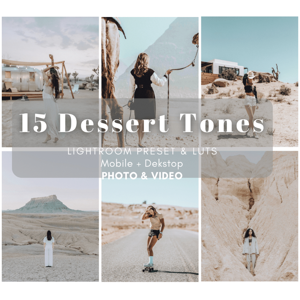 Jual 14 Desert Tones Preset Lightroom & Video Filter LUTS Mobile ...
