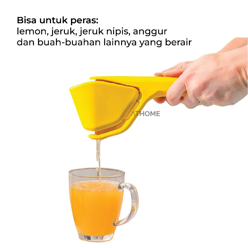 Jual ATHOME Flat Lemon Squeezer / Alat Peras Pemeras Buah Lemon Jeruk ...