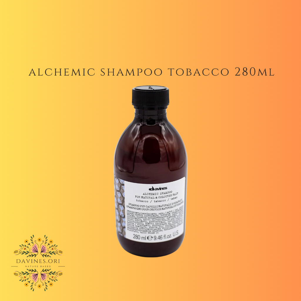 Davines Alchemic Shampoo Tobacco For Natural Coloured Hair 280ml 9 46oz