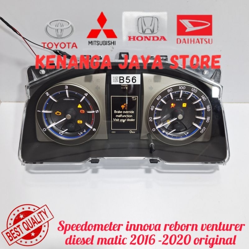 Jual speedometer innova reborn venturer diesel matic 2016-2020 original ...