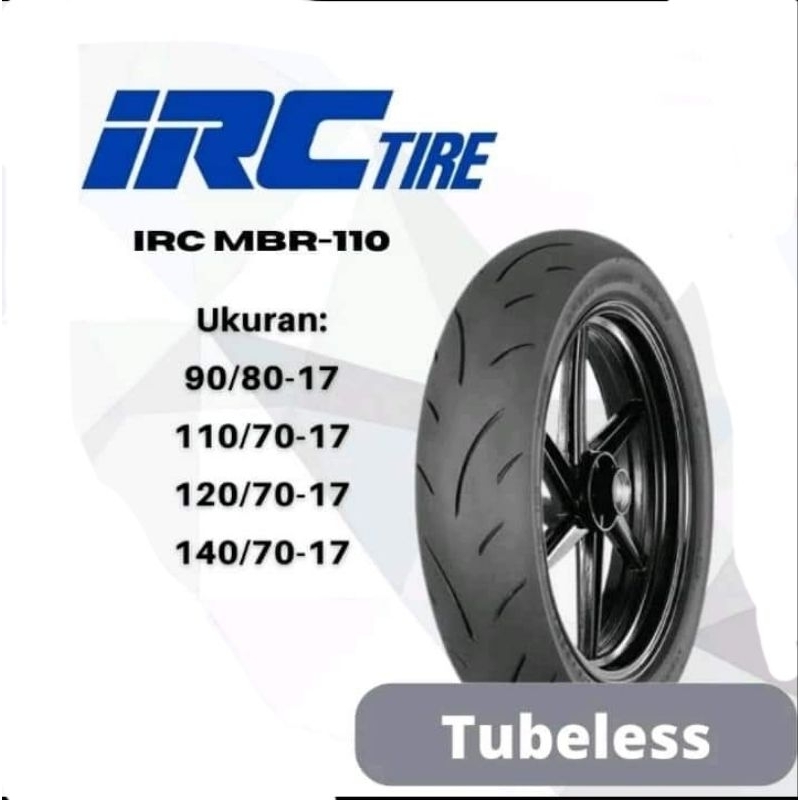 Jual IRC MBR-110 Racing compound ring17 Tubles new 1pcs | Shopee Indonesia