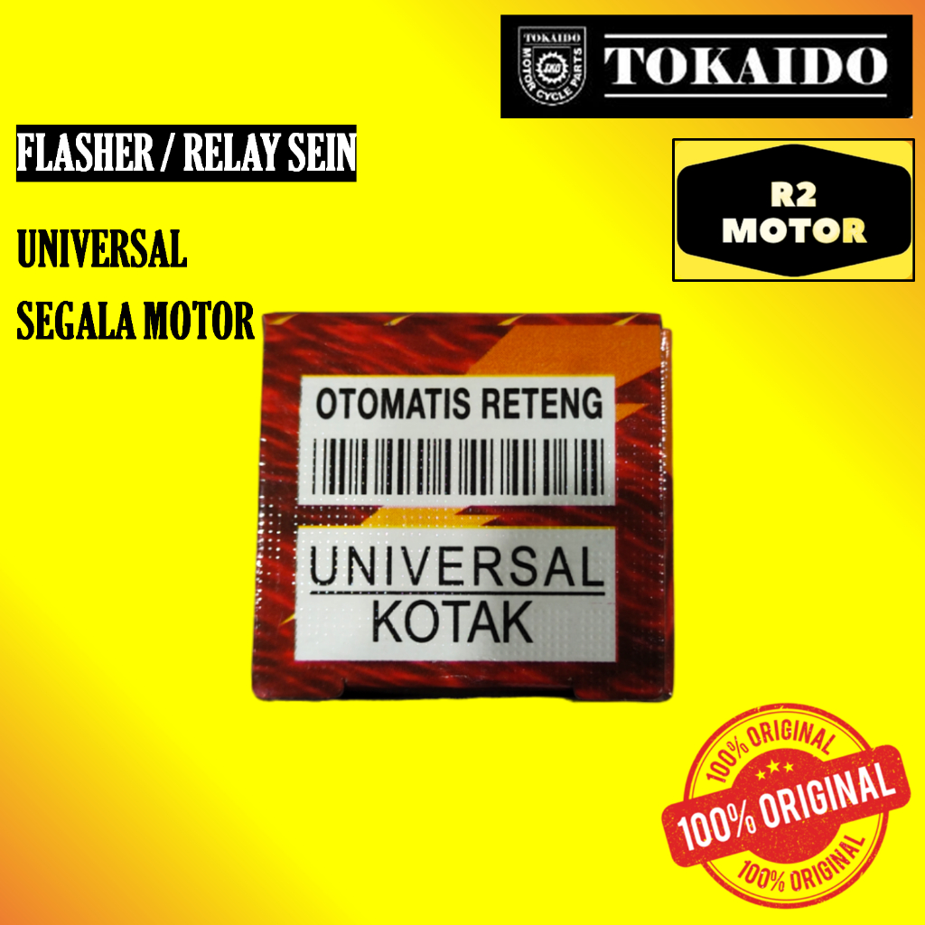 Jual TKD FLASHER FLASER RELAY SEIN RITING WINKER UNIVERSAL BEBEK MATIC ...