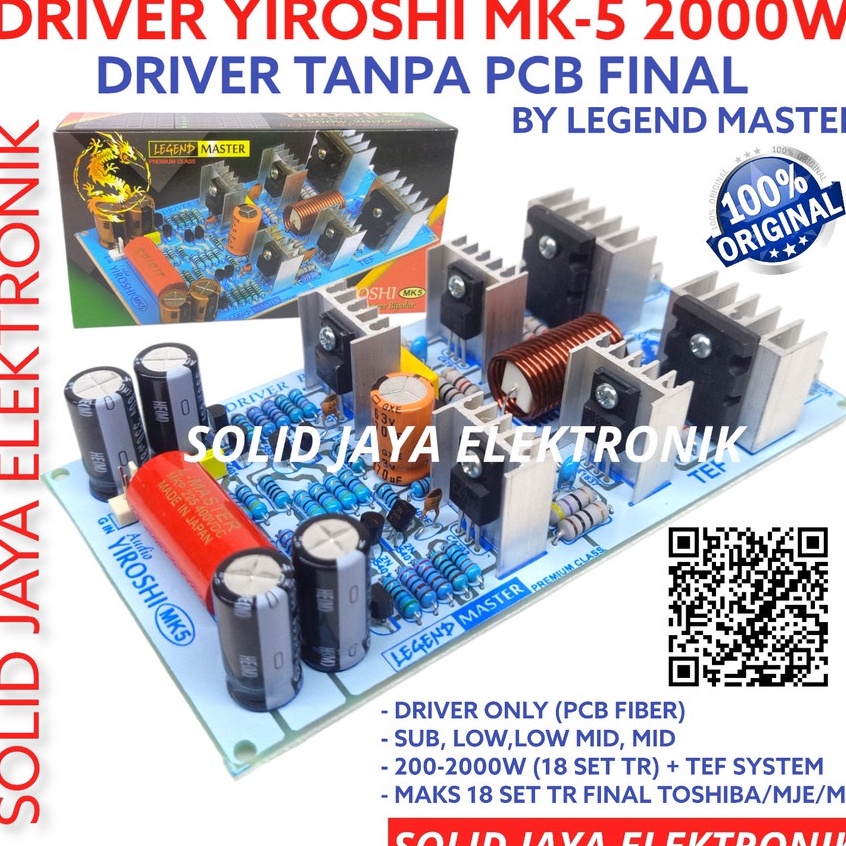 Jual UO KIT DRIVER POWER YIROSHI MK5 MK5 MK 5 SUPER DRIVER AMPLI