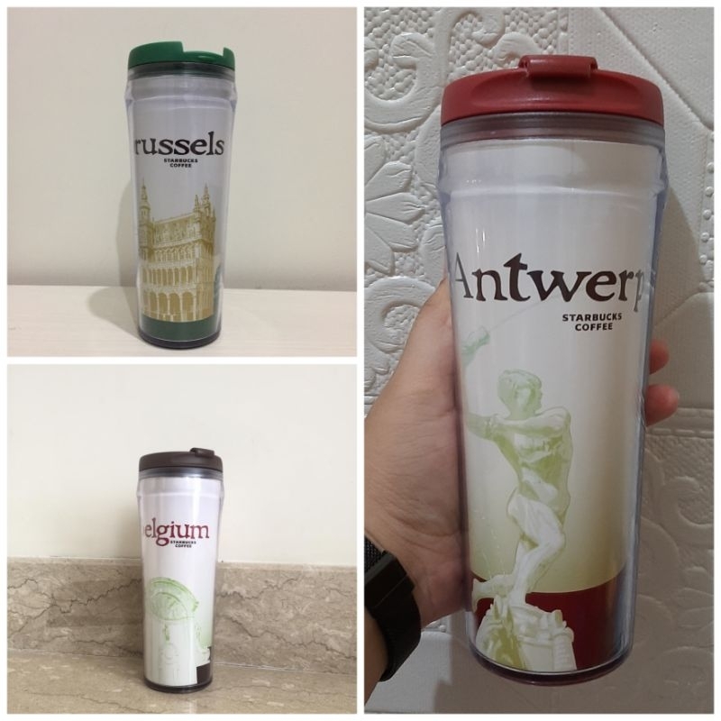 Jual Tumbler Starbucks [Negara/Kota] Antwerp/ Brussels/ Belgium