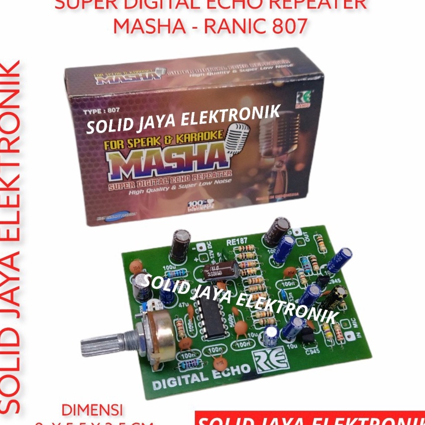 Jual Harga murah KIT DIGITAL ECHO REPEATER KARAOKE DAN VOKAL VOCAL MIC