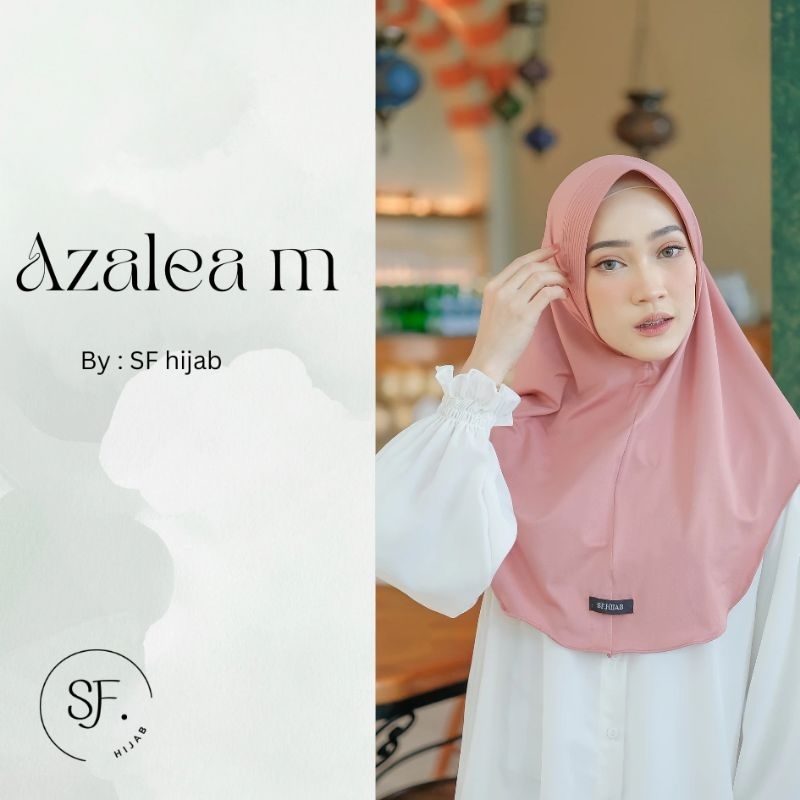Jual hijab instan bergo daily azaela size M ori by sf hijab | Shopee ...