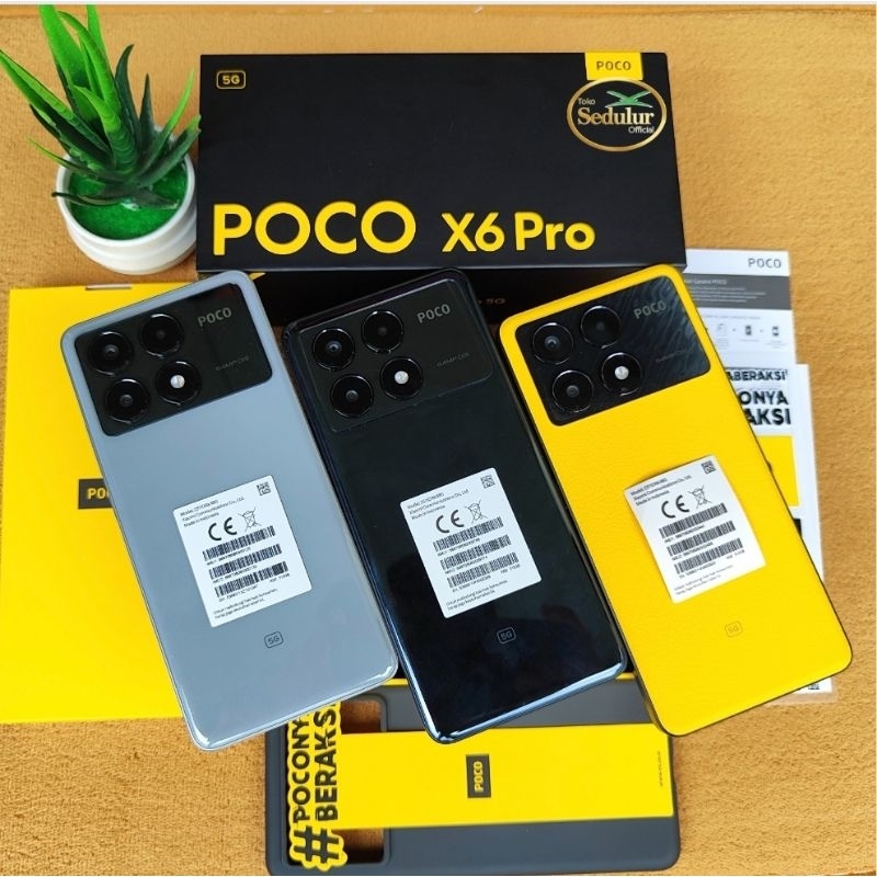 Jual Xiaomi Poco X6 Pro 12/512 GB Garansi Resmi Fullset | Shopee Indonesia