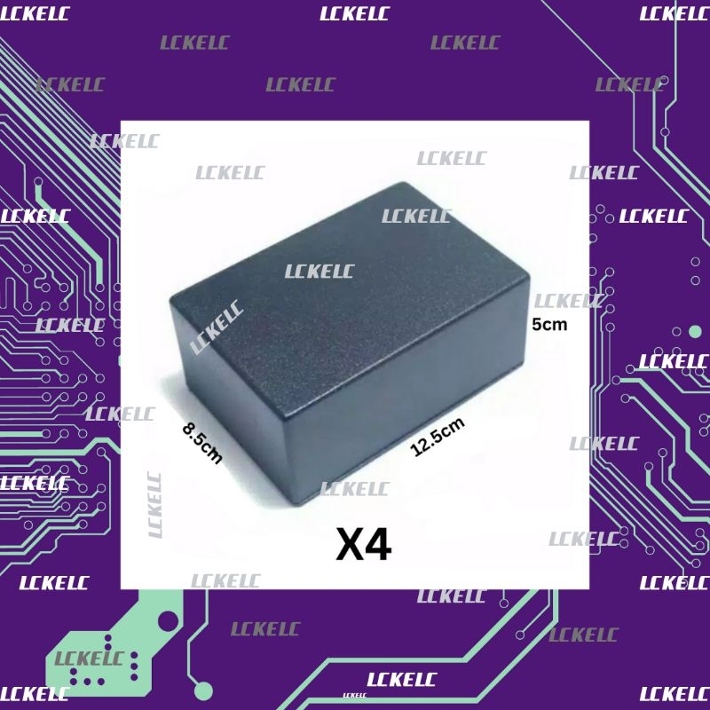 Jual BOX PVC PLASTIK HITAM X4 | Shopee Indonesia