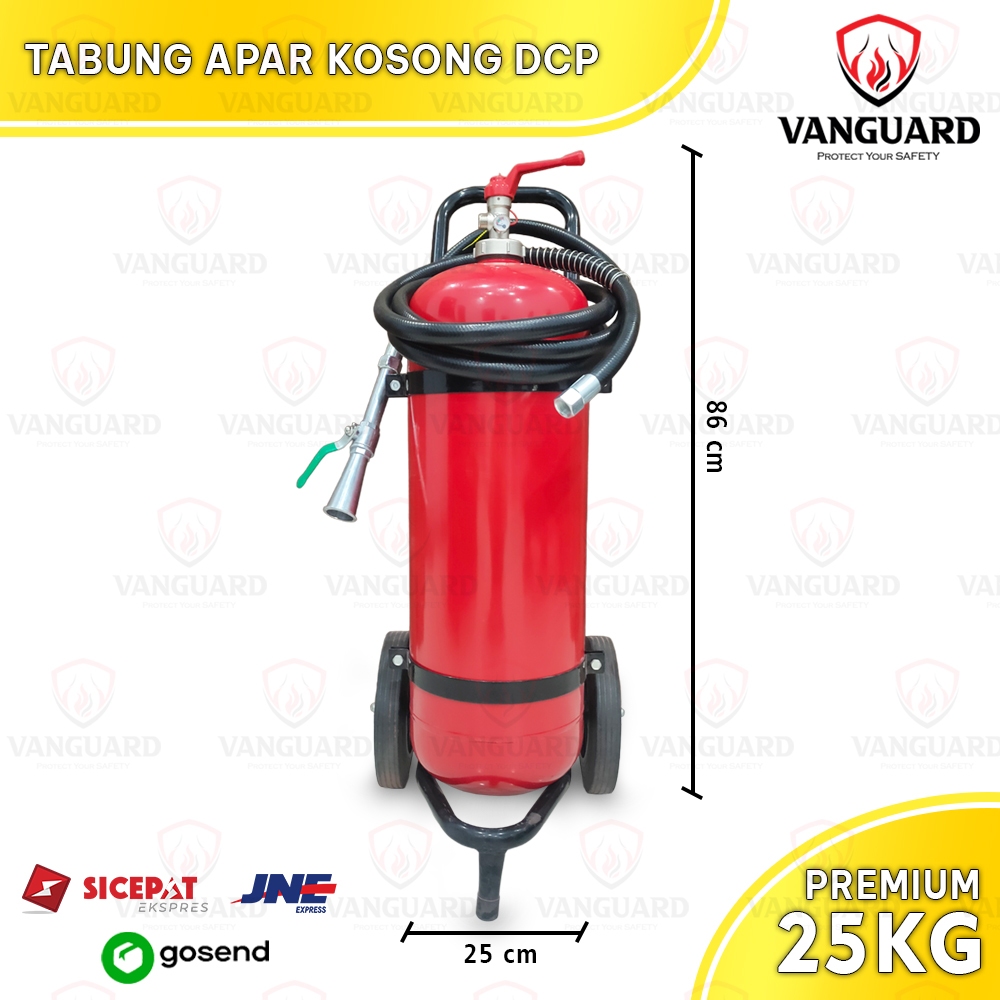 Jual Tabung Apar Kosong Ce Dcp 25 Kg Vanguard Set Komplit Premium