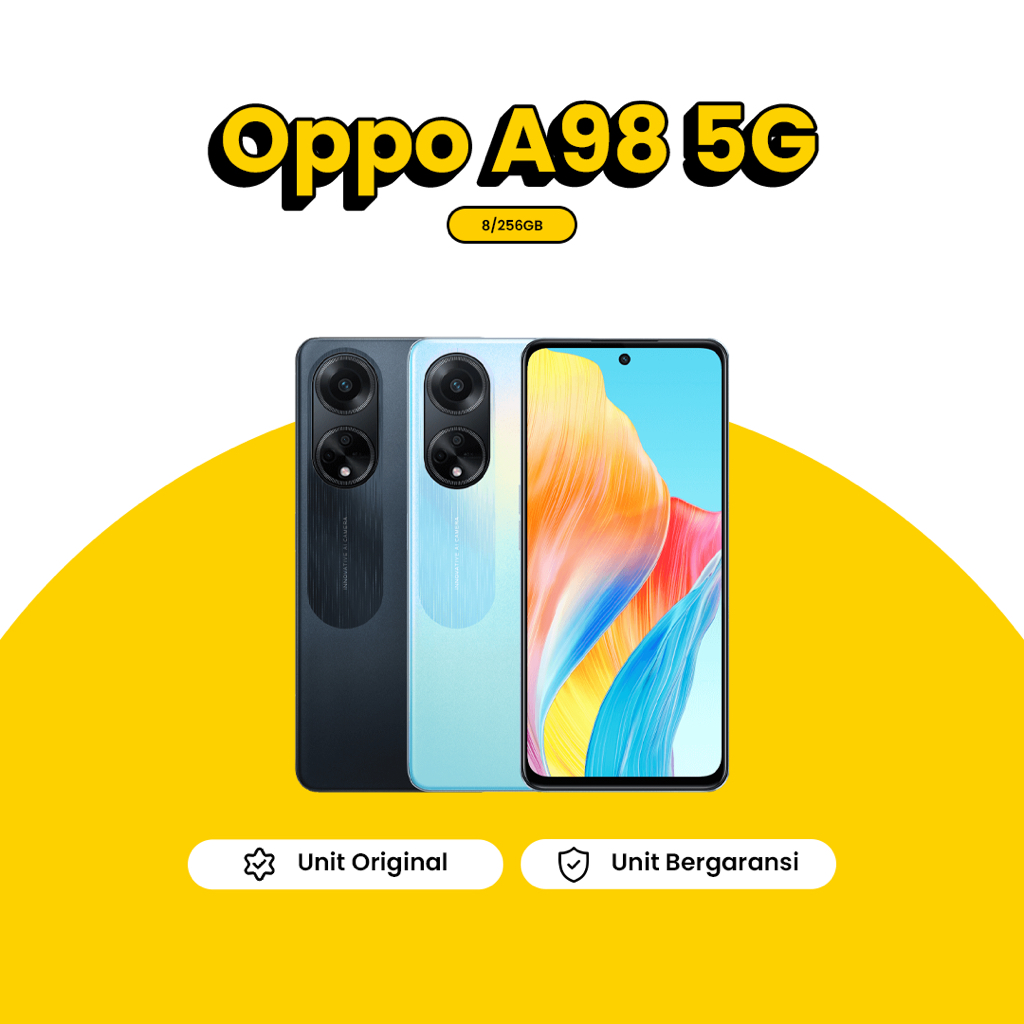 Jual Oppo A98 5g New Baru Garansi Resmi 1 Tahun Shopee Indonesia