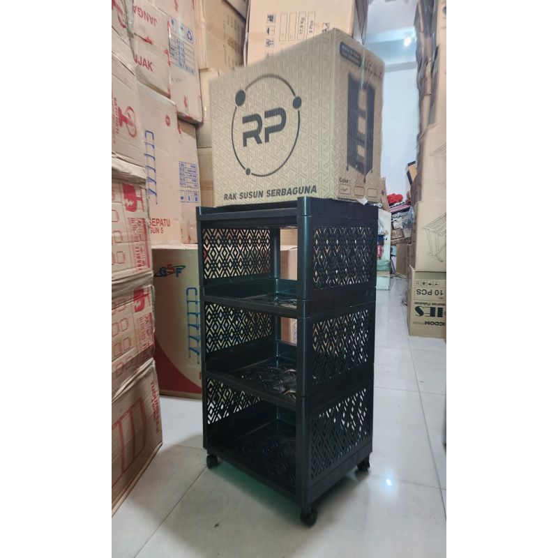 Jual RAK RODA 4 SUSUN | Shopee Indonesia