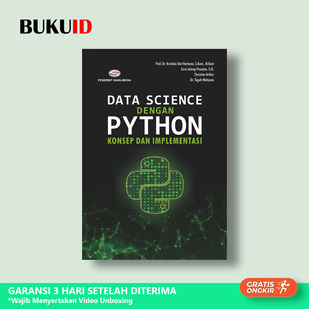 Jual Buku Data Science Dengan Python : Konsep Dan Implementasi ...
