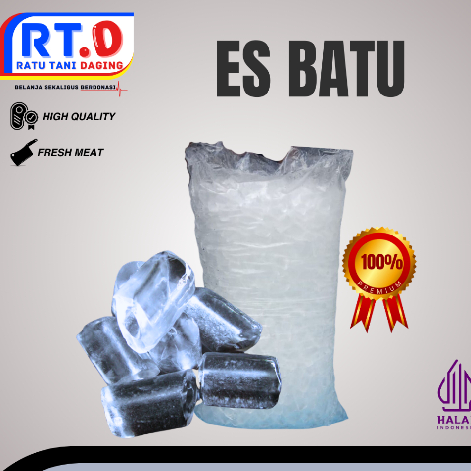 Jual Es Batu Kristal Premium 1kg Shopee Indonesia 3092