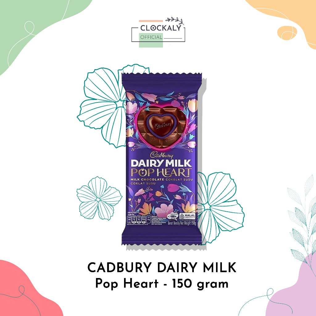 Jual Cadbury Dairy Milk Pop Heart 150 gram Shopee Indonesia
