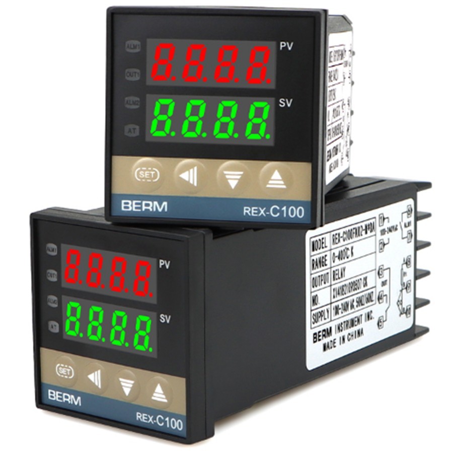 Jual REX C-100 Digital PID Temperature Controller Relay Output | Shopee ...