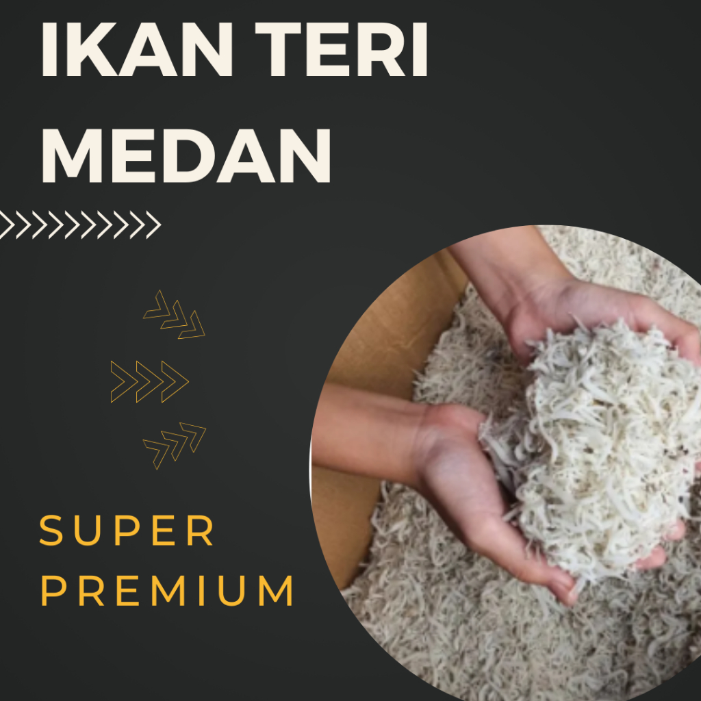 Jual Ikan Teri Toge Vip Khas Medan 250gr Tanpa Pengawet JAC | Shopee 
