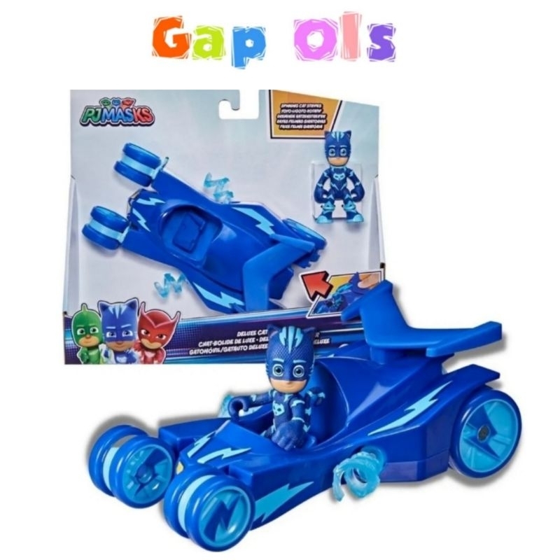 Jual PJ Masks CatBoy Deluxe CAT CAR With Spinning Cat Stripe Hasbro ...