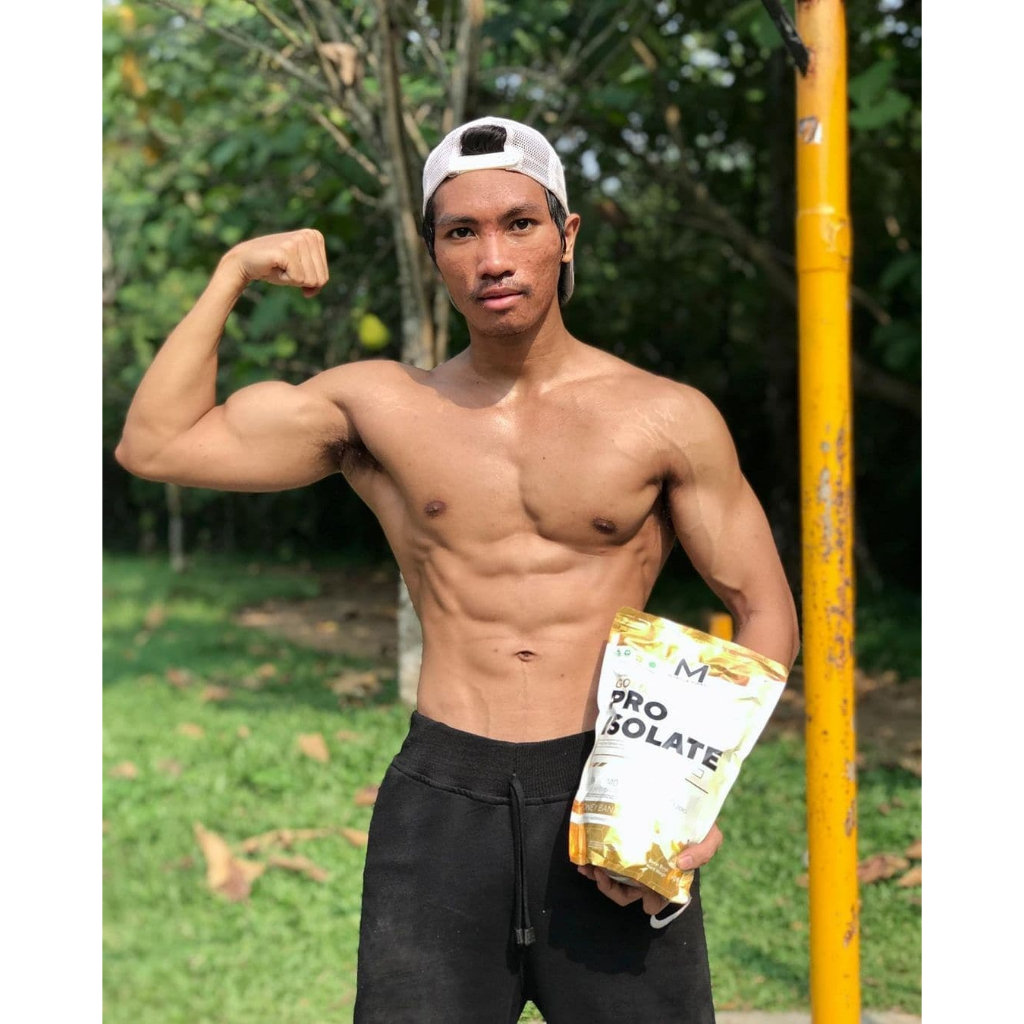 Jual M1 Muscle First Pro Isolate Gold Whey Isolated Protein 2 LBS 900 ...