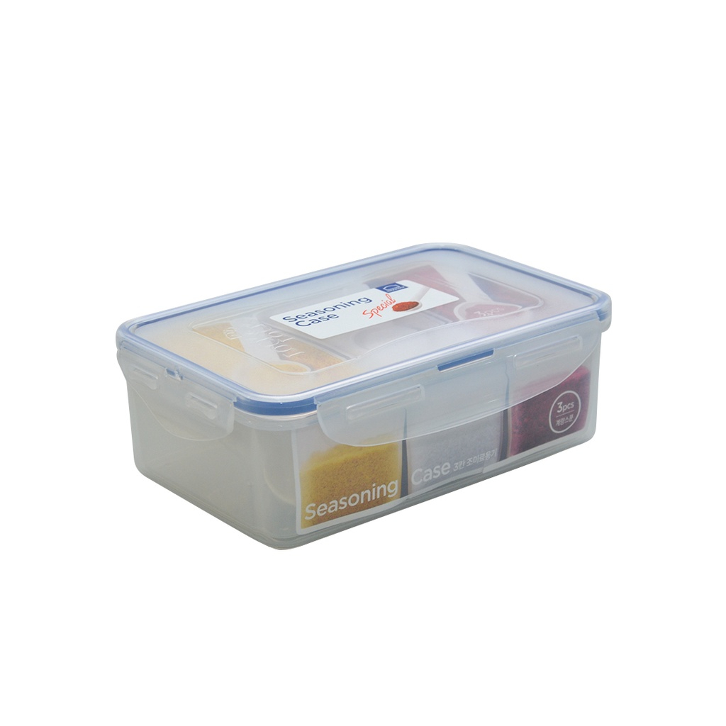 Jual LocknLock Seasoning Container Spices Storage 1.0L with Tray and ...