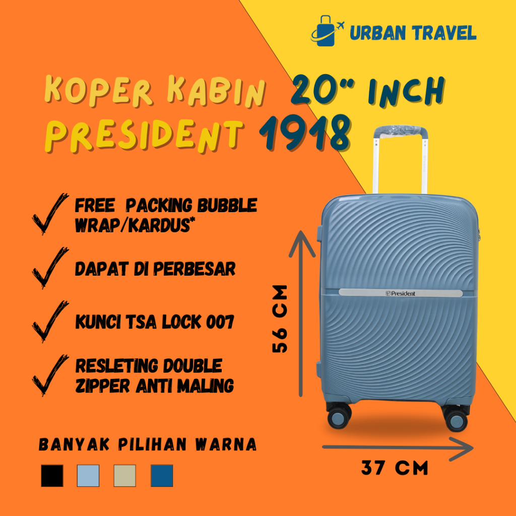 Jual Koper President 1918 Expandable PP Polypropylene 20