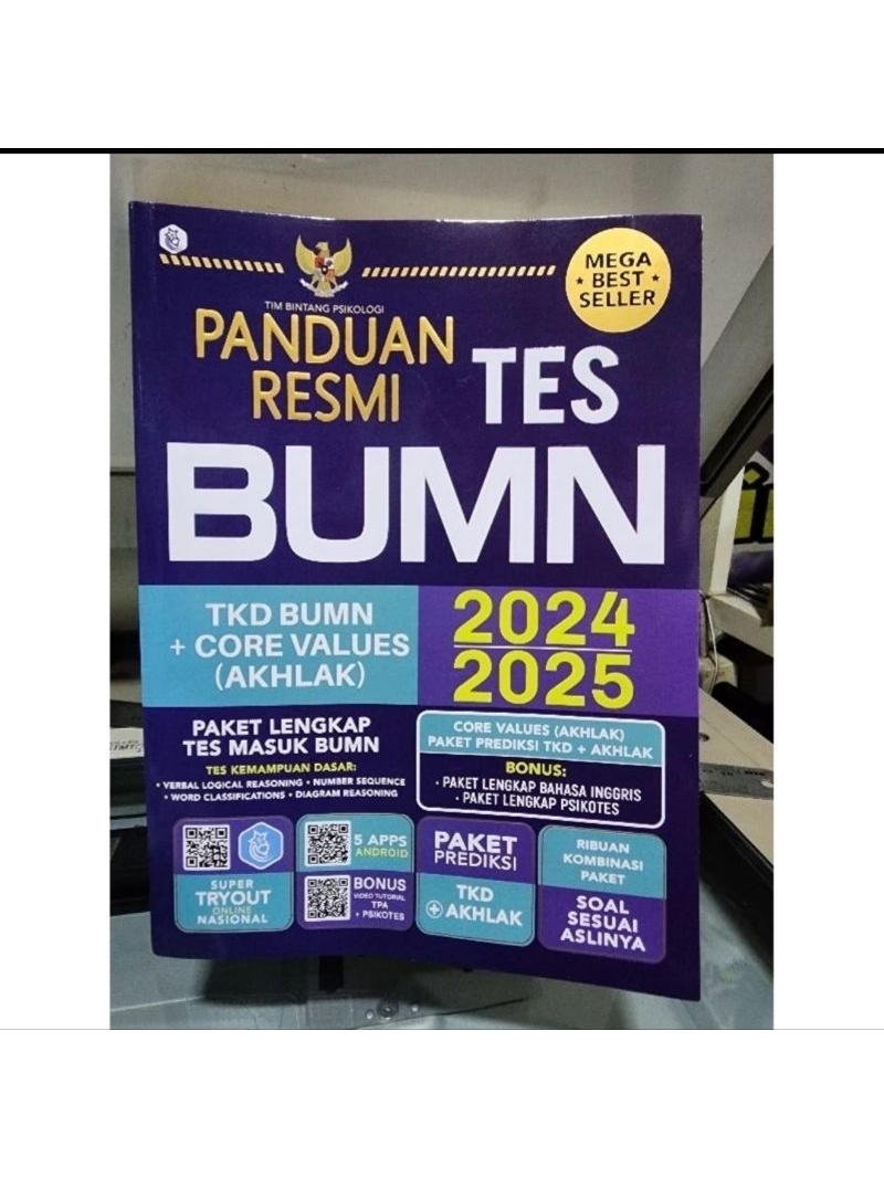 Jual PANDUAN RESMI TES BUMN 2024_2025 (Paket Tes Lengkap) | Shopee ...