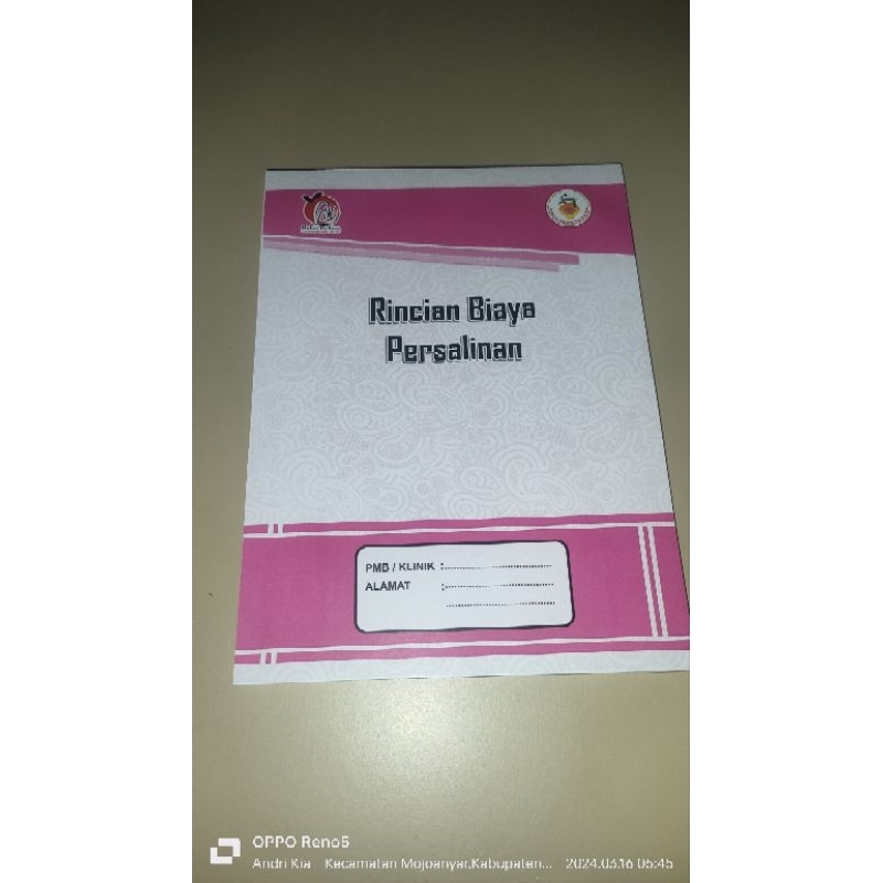 Jual Buku Rincian Biaya Persalinan Normal New 2024 | Shopee Indonesia