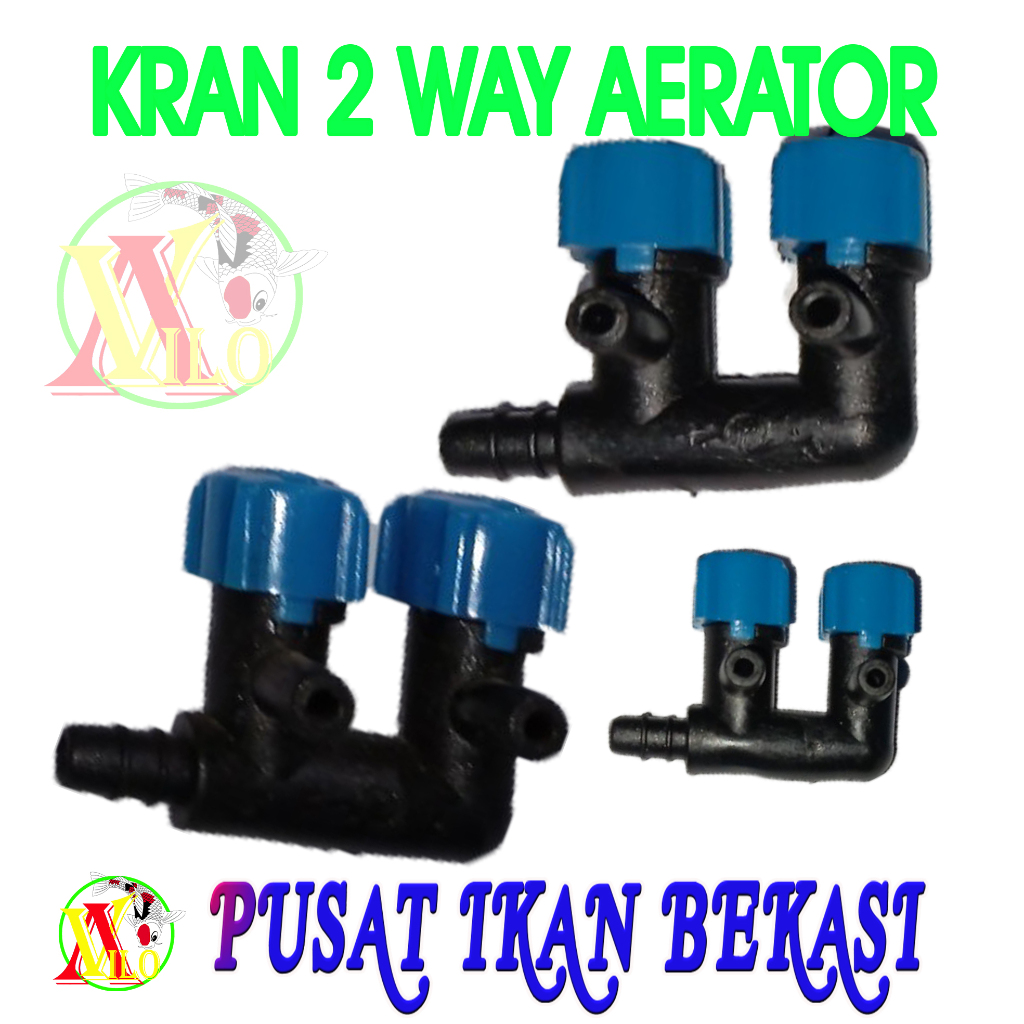 Jual Sambungan Cabang Kran Way Mesin Pompa Gelembung Aerator Aquarium