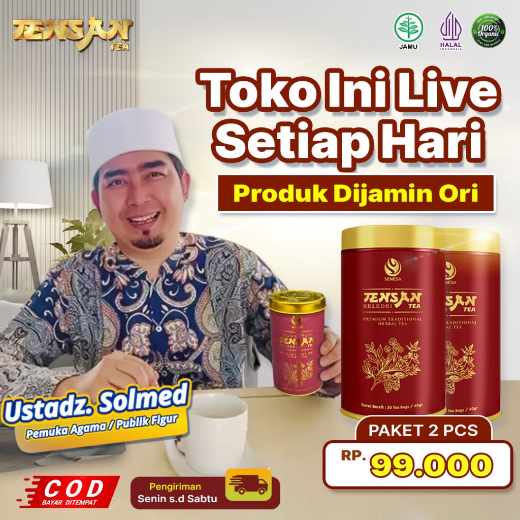 Jual Teh Tensan Solusi Herbal untuk Menyehatkan Sirkulasi Darah dan ...