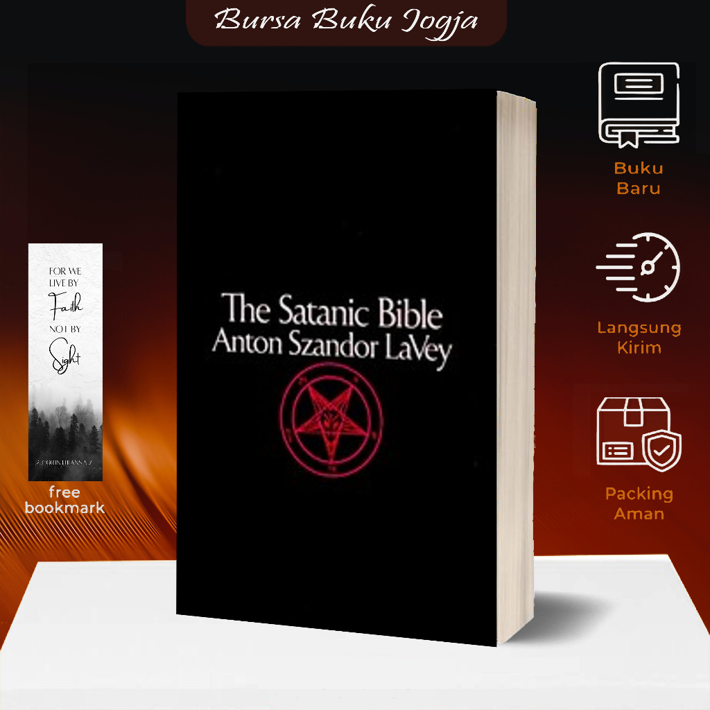 Jual Satanic Bible By Anton LaVey By Anton Szandor Lavey (English ...