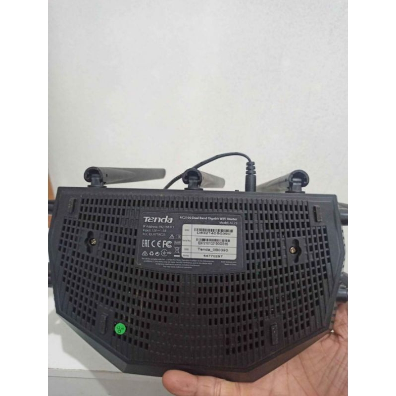 Jual Router Tenda AC23 Wall Killer Dualband Gigabit AC2100 | Shopee ...