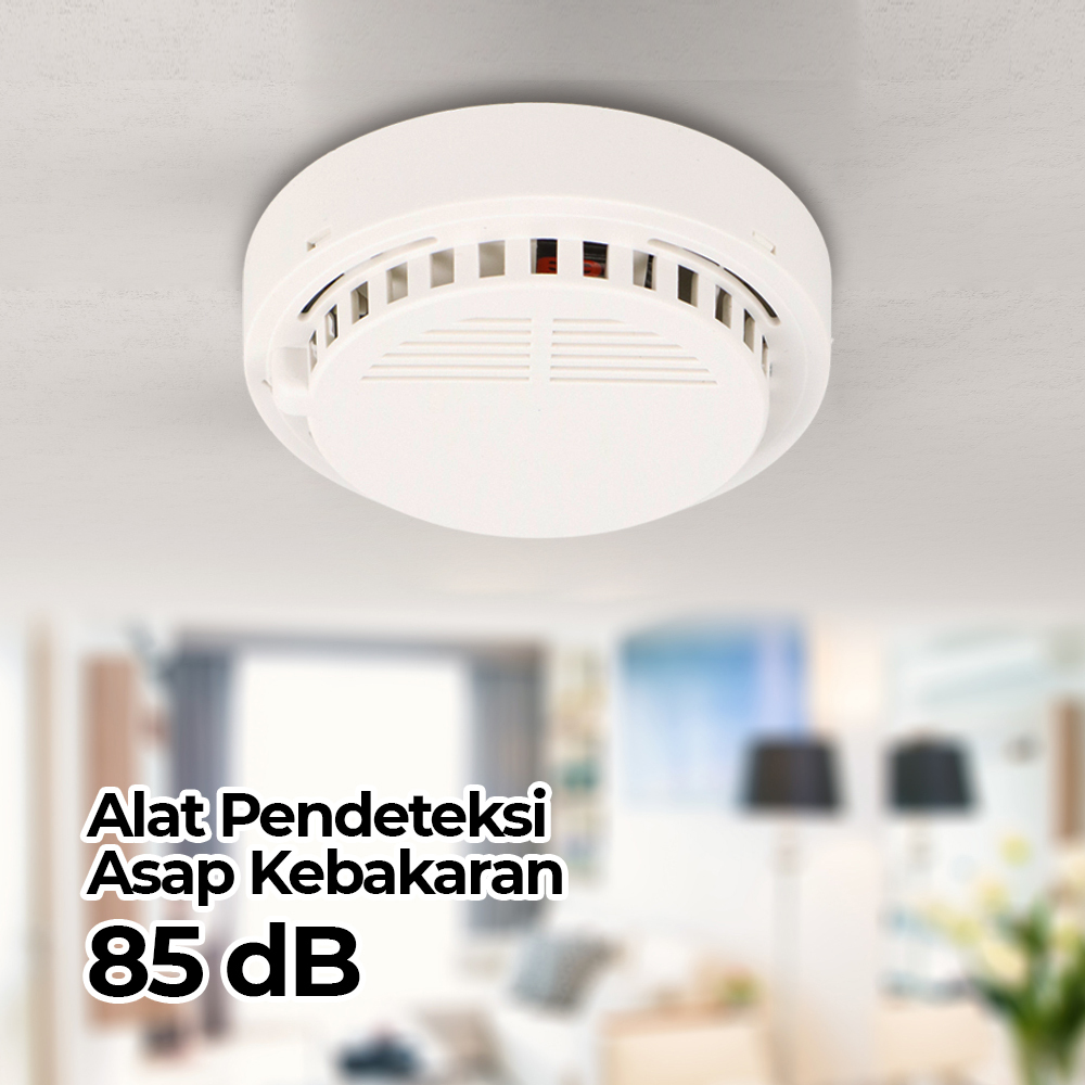 Jual Smoke Detector Alat Pendeteksi Asap Kebakaran 85dB - SS-168 ...