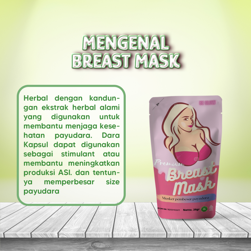 Jual (( BEST SELLER 100% ORIGINAL )) BREAST MASK Masker Pembesar ...
