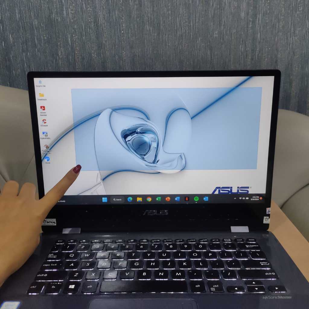 Jual Laptop Asus VivoBook TP412UA X360 Convertible Touchscreen Cor i5 ...