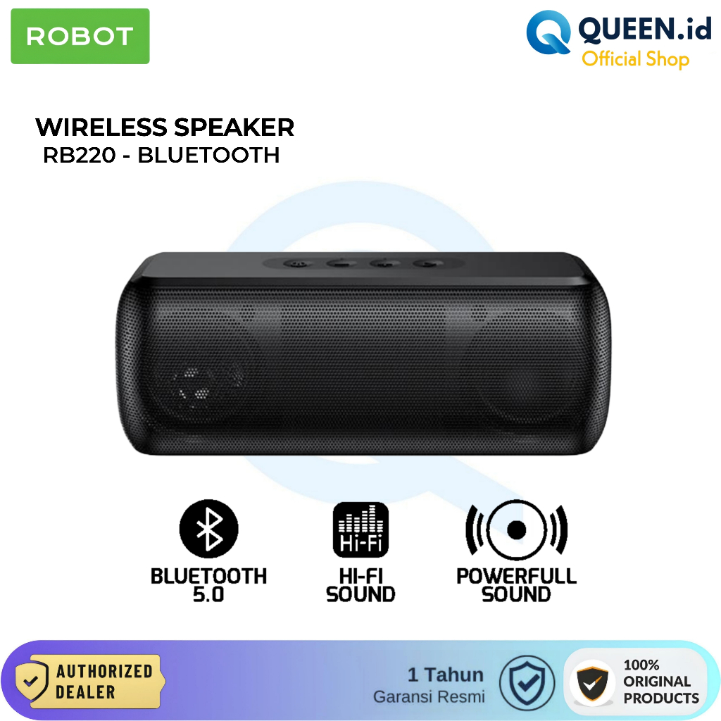 Jual Vivan Robot RB220 Portable Wireless Bluetooth Speaker Bass Stereo ...