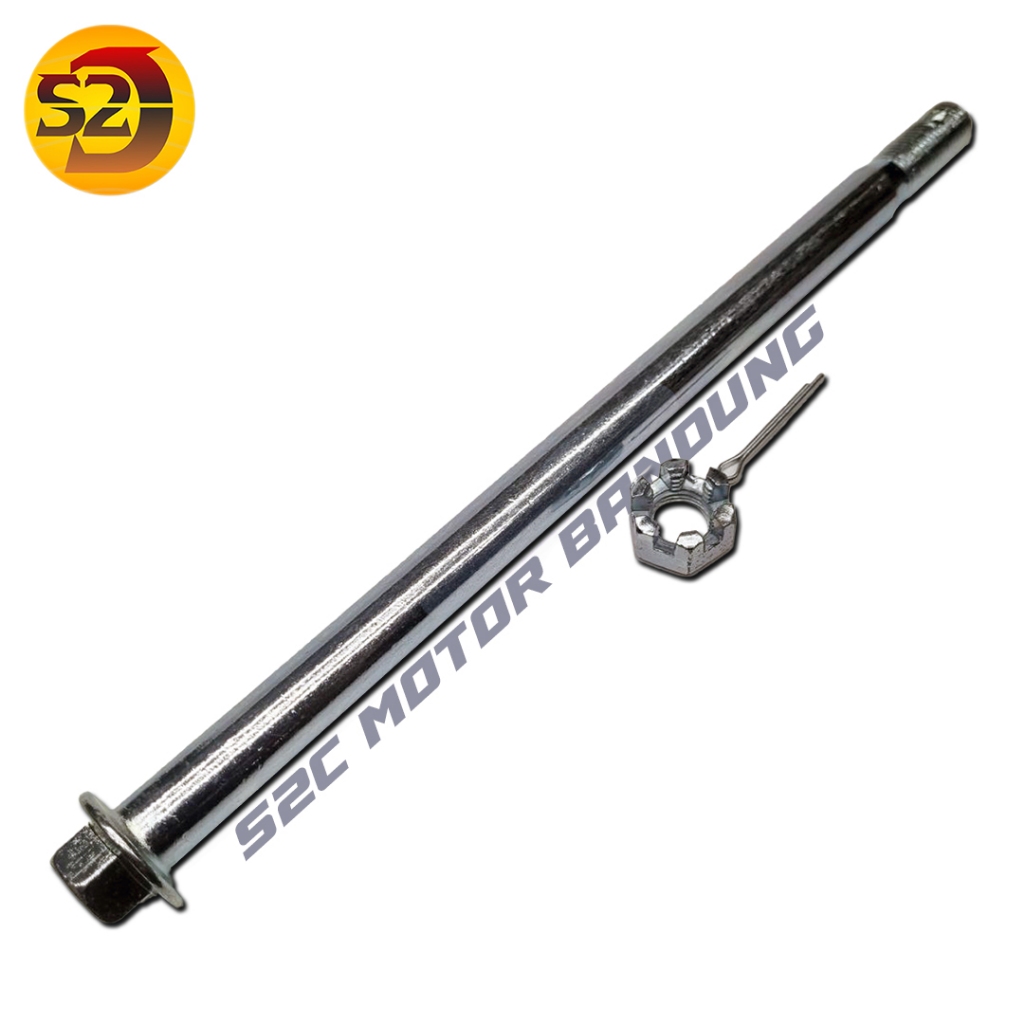 Jual REAR AXLE AS RODA BELAKANG VIXION PANJANG 27 CM | Shopee Indonesia