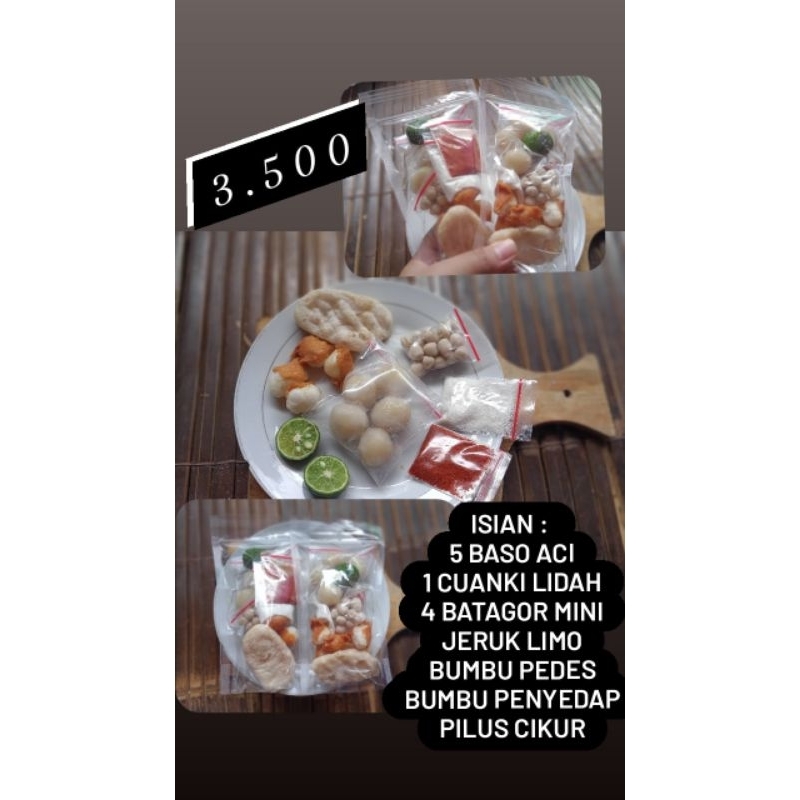 Jual Baso Aci Paket Reseller 50k 13pcs Shopee Indonesia