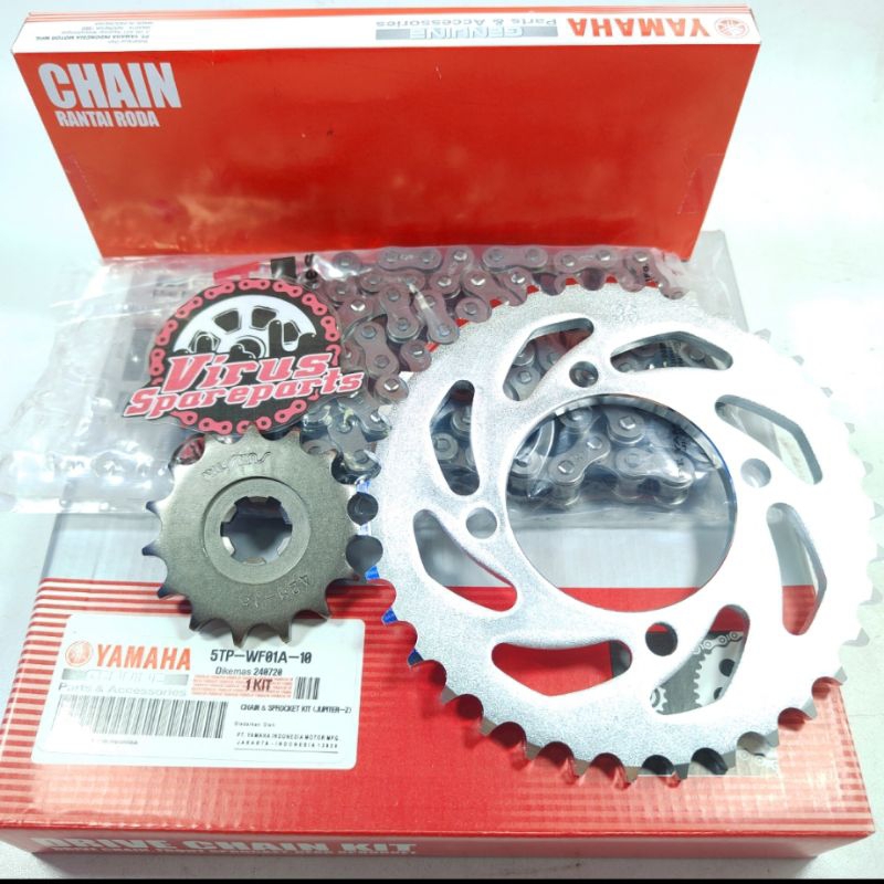 Jual GEAR SET JUPITER JUPITERN Z VEGA VEGA R NEW CRIPTON FIZR 5TP ...