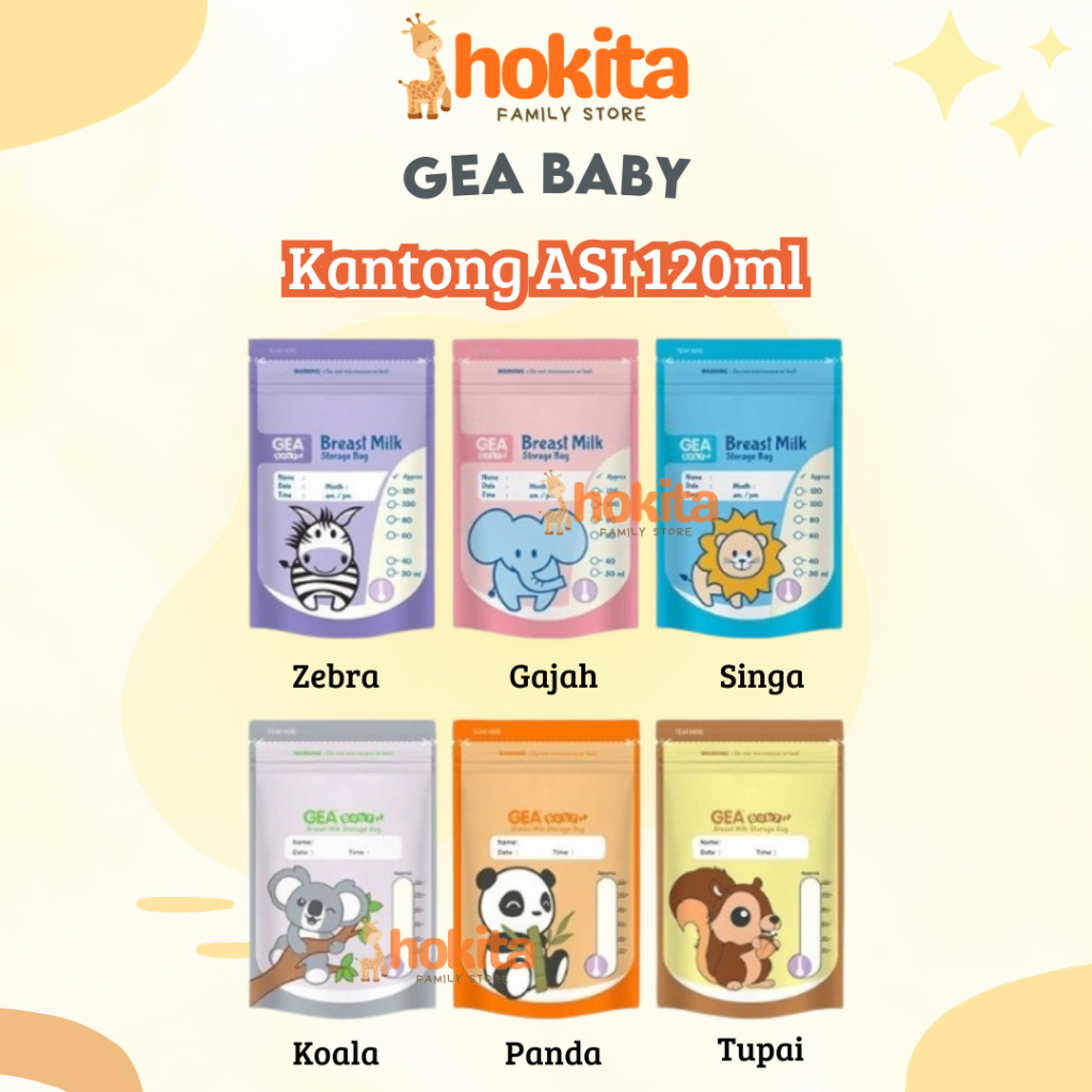 Jual Gea Baby Kantong Asi Kantong Asi Ml Plastik Asi Shopee Indonesia