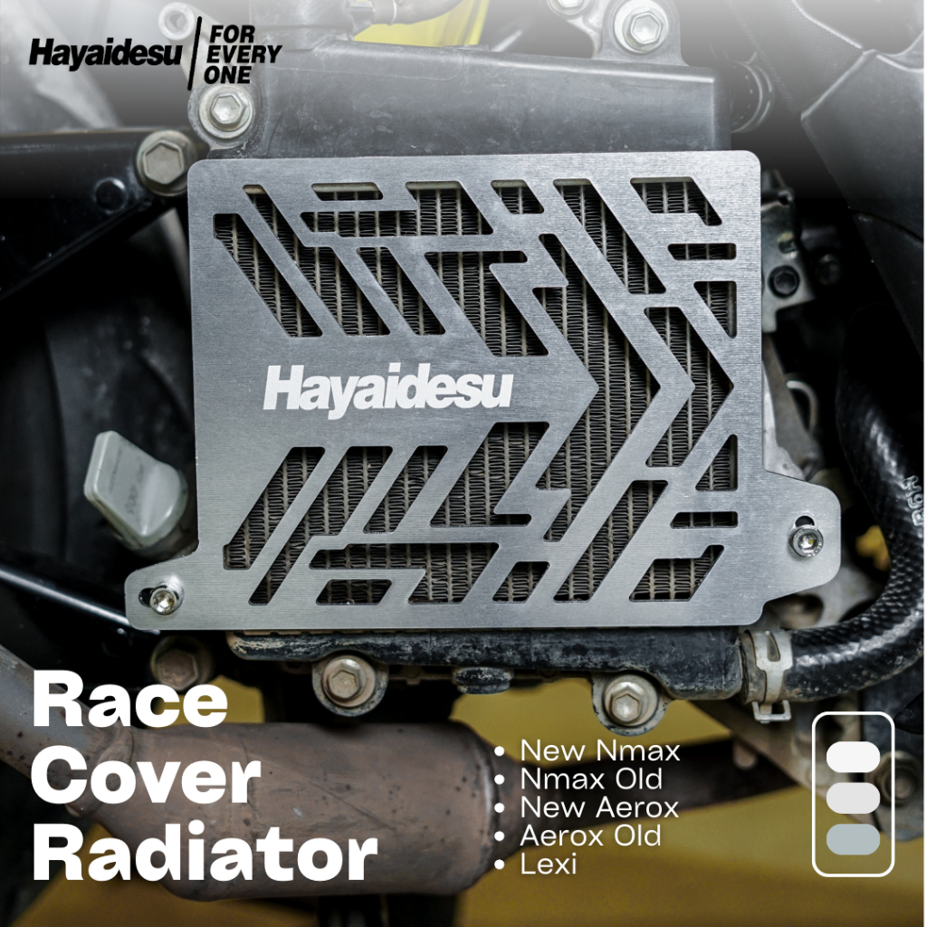 Jual RADIATOR COVER HAYAIDESU MOTOR YAMAHA ANODIZE - NEW NMAX/New Nmax ...