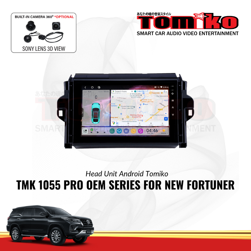 Jual Head Unit Android Tomiko Tmk Pro Oem Series For New Fortuner