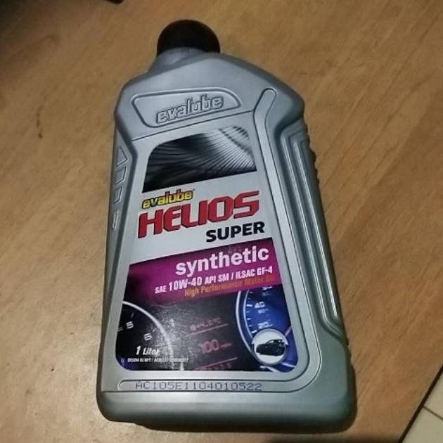Jual Oli Mobil HELIOS SUPER SYNTHETIC SAE 10W-40 API SM / ILSAC GF-4 (1 ...